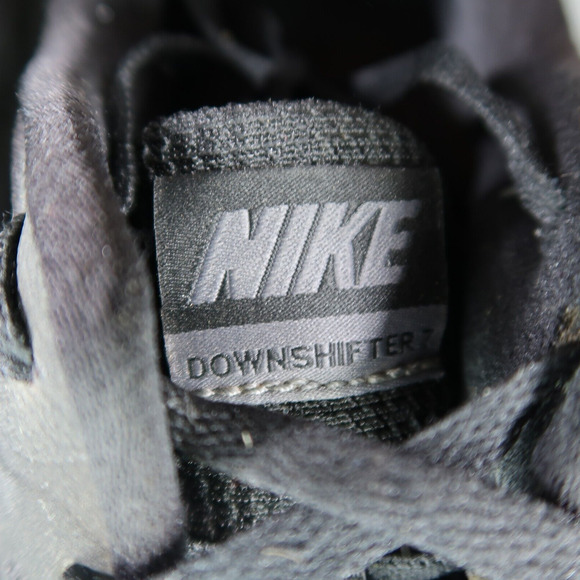 Nike Shoes Womens 9.5 Downshifter 7 Running Athletic Active Cross Trainer Black - Picture 9 of 16
